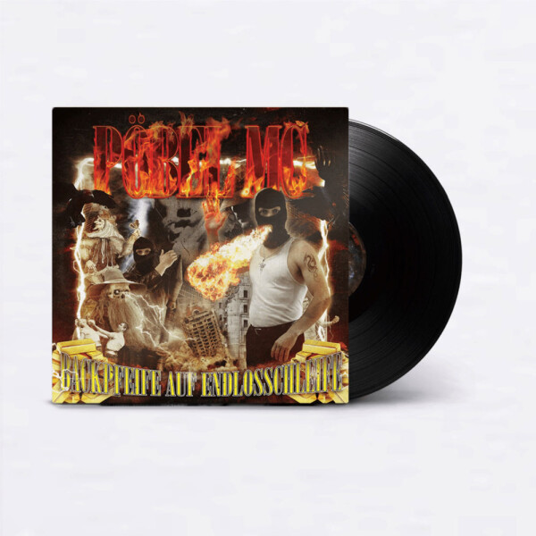 Pöbel MC - Backpfeife auf Endlosschleife 12" Vinyl EP inkl. Stress & Raugln EP