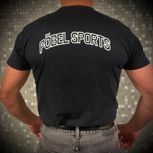 Pöbel Sports Heart Logo Navy Unisex with Backprint