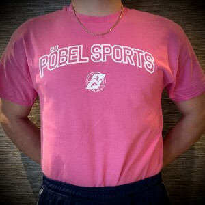 Pöbel Sports Chest Logo Azalea Unisex