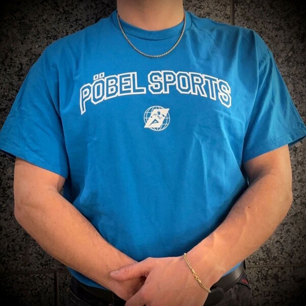 Pöbel Sports Chest Logo Sapphire Unisex